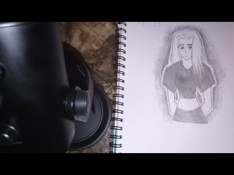 [ASMR] Random character drawing I made last night.