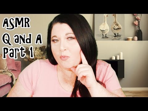ASMR Answering your Questions Q and A Part 1 - Get To Know Me! (Soft Spoken) Crackling Fireplace