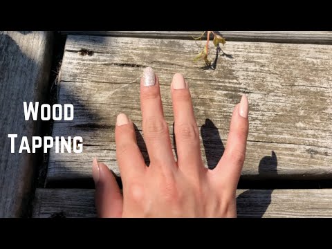 ASMR Fast Wood Tapping + Scratching