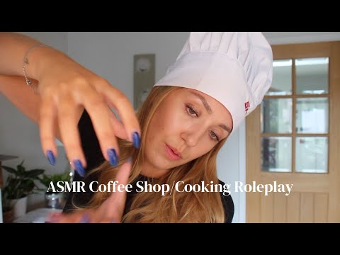 ASMR Propless Coffee Shop & Cooking Roleplay