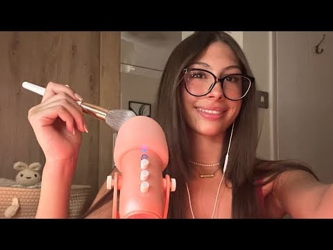 ASMR mic brushing!