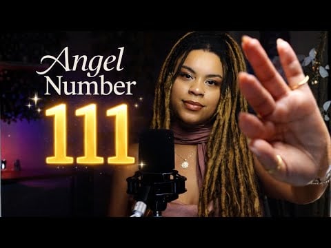 ✨Angel Number 111✨: ASMR Reiki Alignment for Manifesting Your Dreams.  111hz
