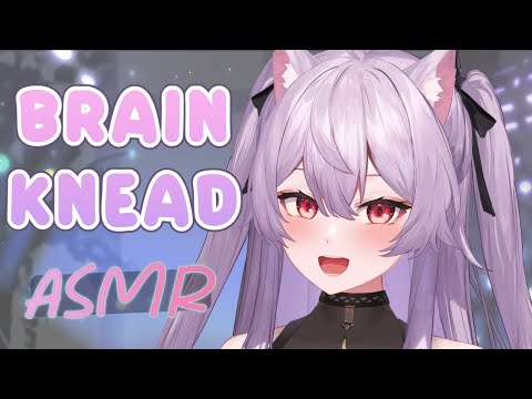【ASMR】Cat Girl Cuddles, Soft Whispers & Brain Kneading for The Best Sleep 🪄✨