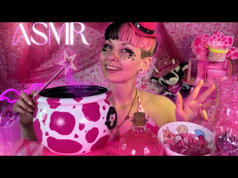 Making YOUR Perfect Pink Potion! ✨ Soft Spoken ASMR for Sleep and Serenity