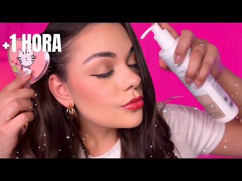 ASMR: A menina que cuida do seu cabelo antes de você dormir 💆🏻‍♀️ (sussurro e atenção pessoal)