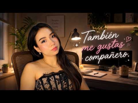 ASMR | Tu compañera de trabajo por fin te confiesa que le gustas 💼❤️ ASMR Roleplay