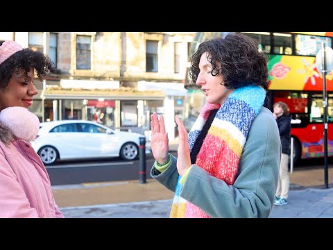 ENERGY HEALING in the street on STRANGERS 🌿💖 (Glasgow)