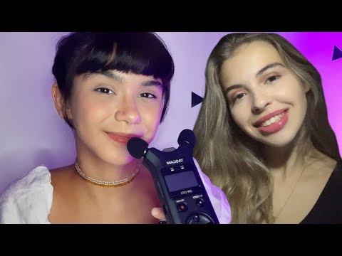 ASMR: SONS DE BOCA SUPER RÁPIDOS COM HAND SOUNDS | FAST AND AGGRESSIVE MOUTH SOUNDS feat. Aura ASMR