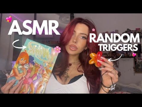 ASMR - RANDOM CUTE TRIGGERS💗✨