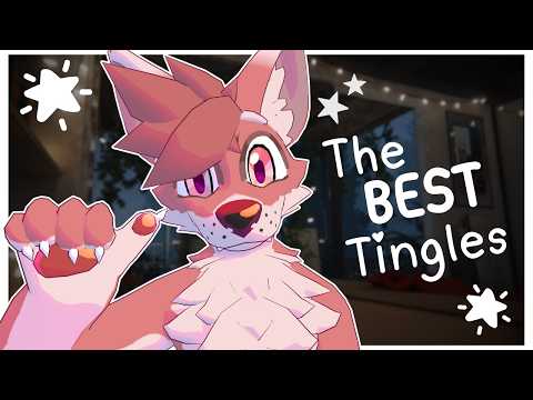 [Furry ASMR] Silly dog helps you sleep with the BESt tingles :3 [Sleep-aid][Soft-spoken] [Whispers]