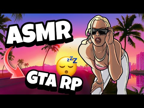 ASMR Français • Je Découvre GTA RP (c'est n'importe quoi 😂) 😴💤 (Chuchotements très proche du micro)