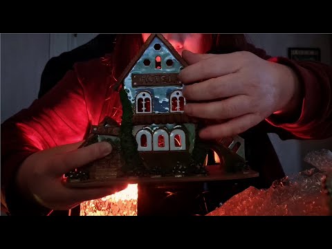 ASMR på svenska - ramble viskar, gör olika triggers med vad jag köpt på resa till Tallinn