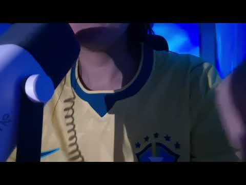 ASMR sons de boca + pincel e mão na tela 👋🏻 
