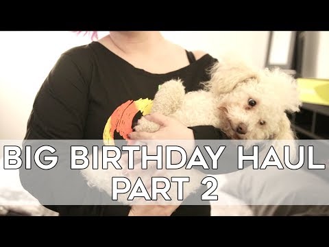 ASMR/AVRIC ✨BDAY HAUL pt2! w/ZAFUL!