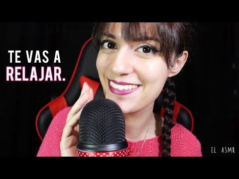 ♡ASMR español♡ TE VAS A RELAJAR. (Susurros Intensos, Inaudibles, Mouth sounds, Relajacion visual)