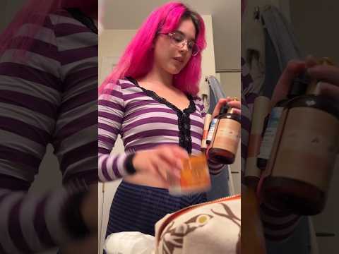 Night routine after going live🌙 #asmr #vlog