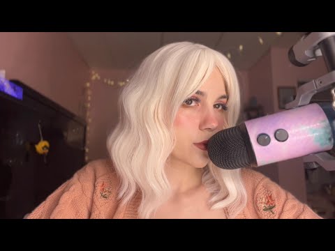 ASMR mouth sounds, breathing, ear eating, ear noms, & mic licking