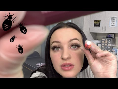 [ASMR] School Nurse Lice Check