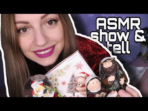 ASMR Show and Tell de decoración 🎄/ Navidad con Nadira