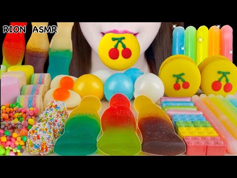 【ASMR】🍬CANDY PARTY🍭*NIK-L-NIP WAX CANDY,GUMMY,RAMUNE CANDY*MUKBANG 먹방 EATING SOUNDS NO TALKING