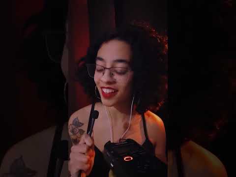 ASMR cantando Mentirinhas 🎤 | #asmrcommunity #visualtingle