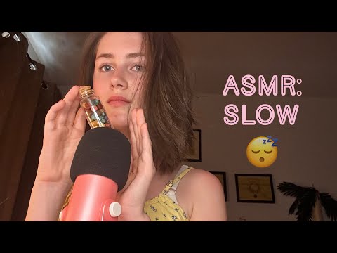 ASMR: Léger bruit de bouche + triggers✨(slow)