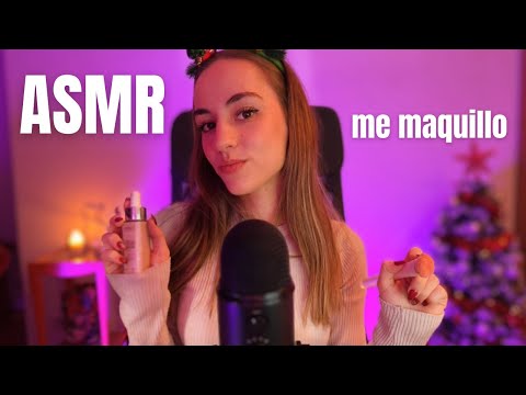 ASMR en español | ME MAQUILLO y CHARLAMOS 🥰