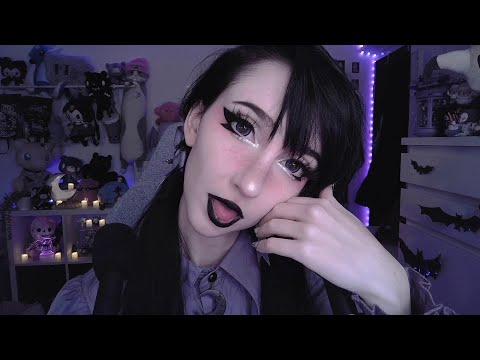 LIVE ASMR 🖤 sleepy Goth Girl does sleepy ASMR 💤 !socials