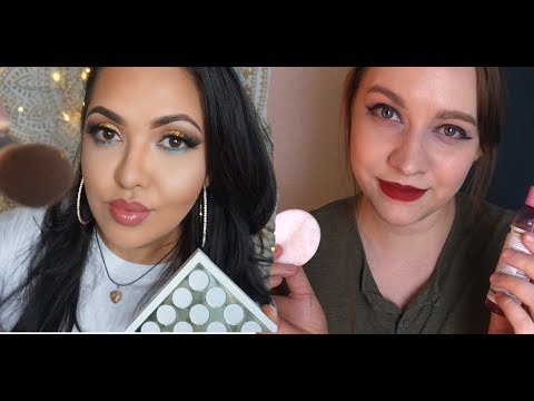 ASMR - Your Best Friends Pamper You on your Birthday! (☆ Collab with Crystal ASMR ☆ )