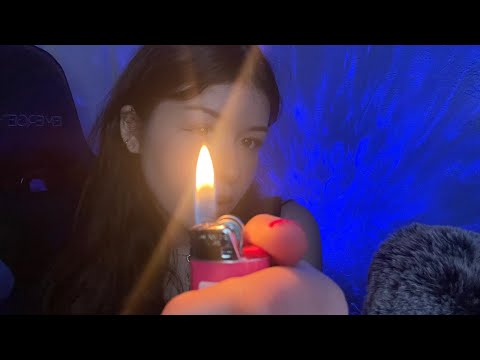 ASMR Follow the Light (lighter edition), Mouth Sounds