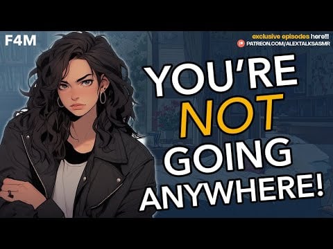 [F4M] Your obsessed roommate pins you down and does ASMR on you [personal attention] [jealous]