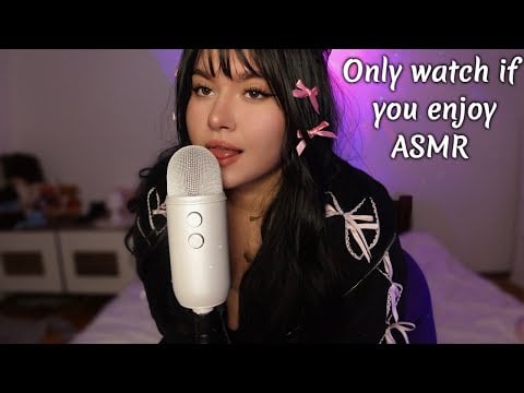 Only watch if you enjoy ASMR (head massage, mouth sounds, inaudible, fabric scratching, whispers)