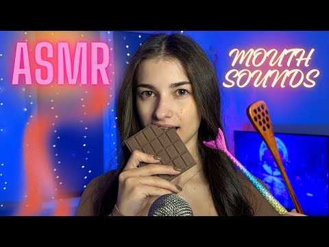 ASMR👄🎙️MOUTH SOUNDS😍👅You will definitely sleep💤😴