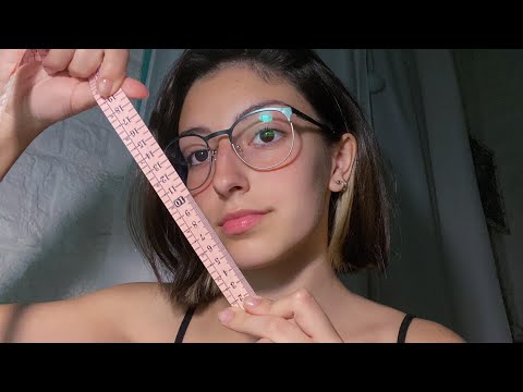 ASMR español | Midiendo tu cara | Roleplay