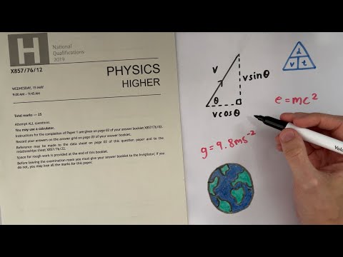 [ASMR] I Sat a High School Physics Exam!