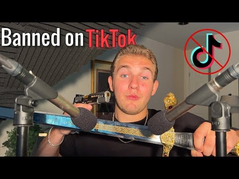 ASMR Triggers that got me BANNED on TikTok