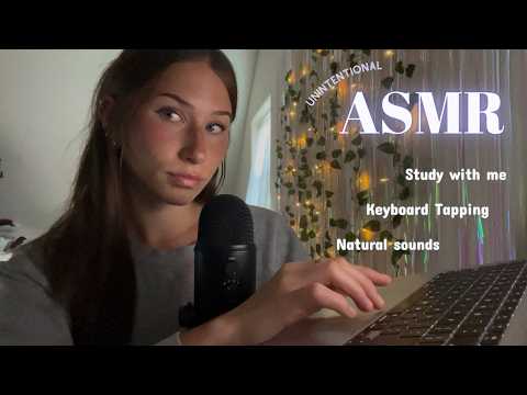 ASMR Study With Me During Finals Week 📚 keyboard typing & soft whispers
