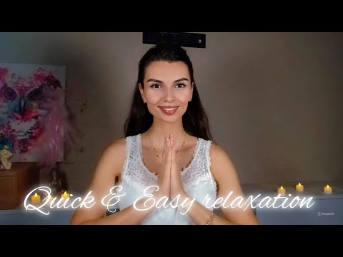 REIKI | QUICK & EASY RELAXATION | MEDITATION | HEALING | FALL ASLEEP | ASMR soft whisper by Karina