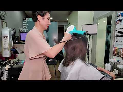 #미용실ASMR  #비비드 애쉬 깊고 환상적으로~#Hair salon ASMR #Vivid Ash deep and fantastic~