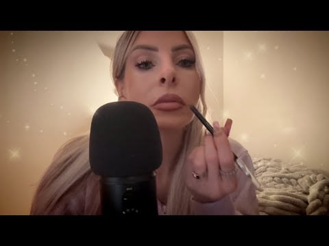 ASMR Clicky Whisper Show & Tell Fall Makeup Favorites Soft Gentle ASMR Sounds