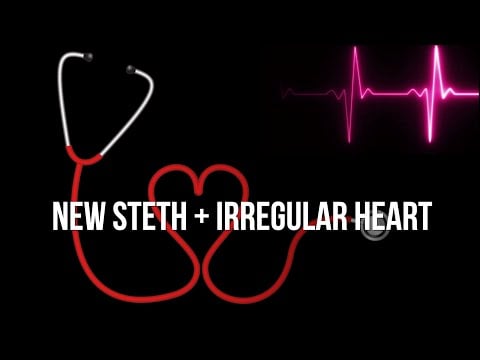 ASMR Female Heartbeat | My Heartbeat & Deep Breathing With My New Stethoscope