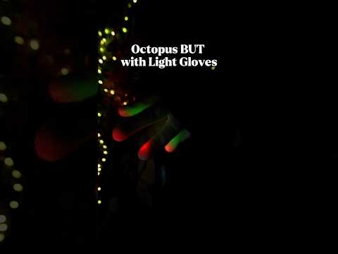 Full ASMR 👆Jellyfish Octopus Trigger Mouth sounds Light gloves 😴