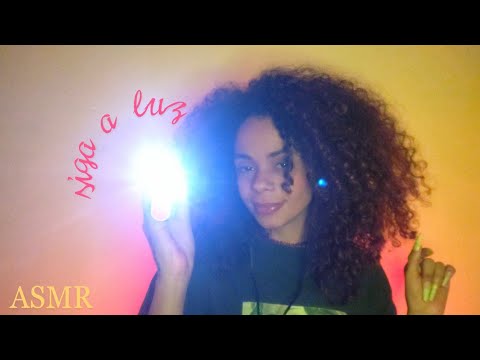 ASMR siga a LUZ voz suave | muita luz na tela 🔦