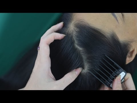 ASMR No Talking Scalp Massage, Scalp Scratching Sounds, Tingles Hair For Relaxation