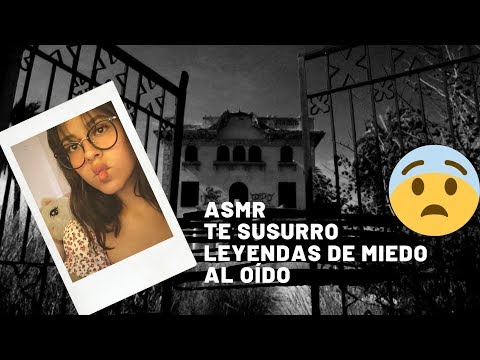 ASMR/ Te susurró leyendas de terror al oído 💀👻/ Relajante/ ASMR en español/Andrea ASMR 🦋