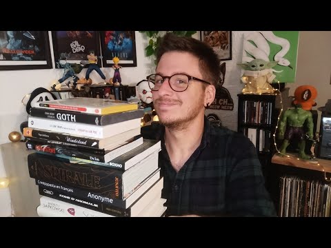 Ma pile de livres à lire (PAL) - ASMR Français