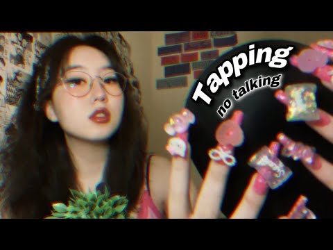 ASMR TAPPING COMPILATION (99% No Talking) for sleep, study & tingles ;)