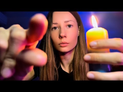 ASMR Removing Negative Energy 🕯️ Aura Cleanse & Reiki Healing for Deep Sleep, Plucking (No Talking)