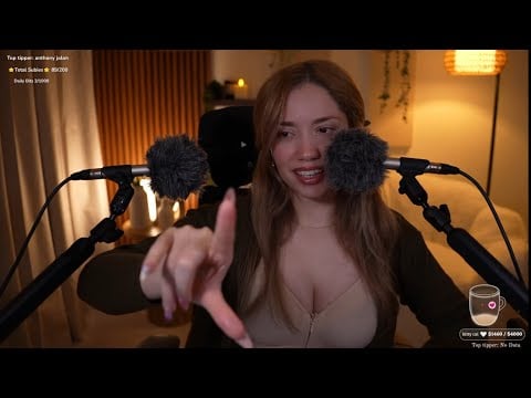 ASMR Welcome to my live stream!❤️ (multistreaming)