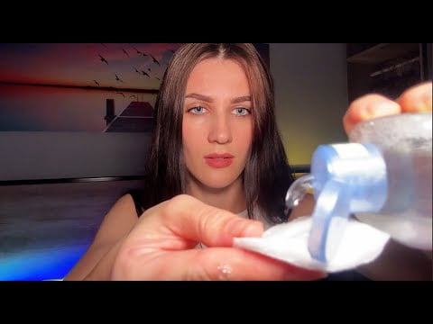ASMR Face Care 🌙 | Close-Up Skincare, Gentle Touches & Deep Tingles1